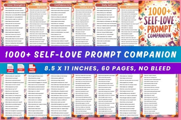 1000 Self-Love Prompt Companion