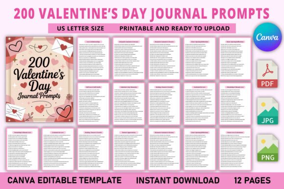 200 Valentine’s Day Journal Prompts: A Practical Evaluation for Writers, Creators, and Reflective Practitioners