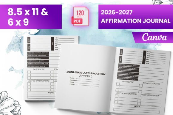 2026-2027 Affirmation Journal KDP: A Powerful Tool for Personal Growth and Self-Care