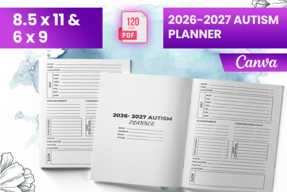 2026-2027 Autism Planner KDP
