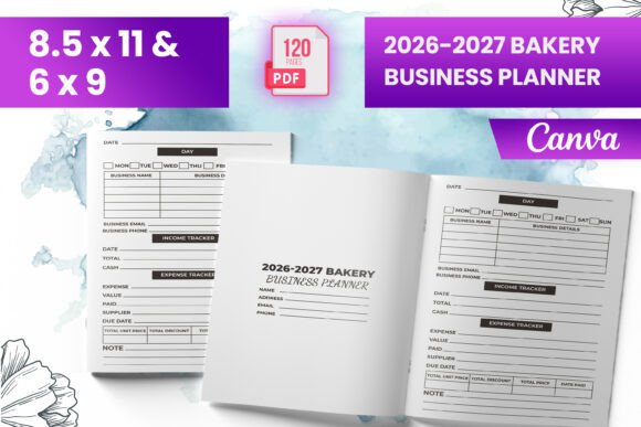 2026-2027 Bakery Business Planner KDP: Your Essential Tool for Success