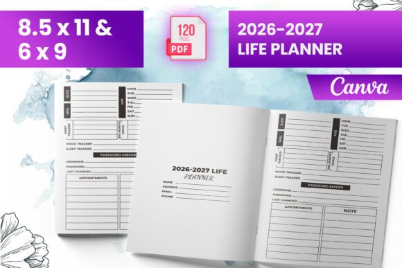 2026-2027 Life Planner KDP