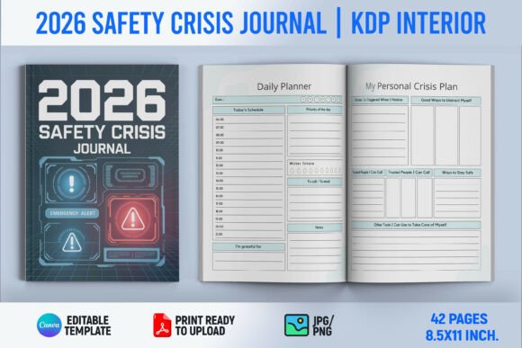 2026 Safety Crisis Journal: A Tool for Mindful Living