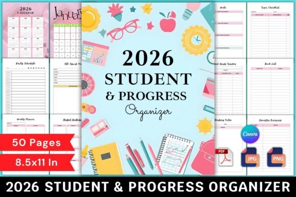 2026 Student Progress Organizer