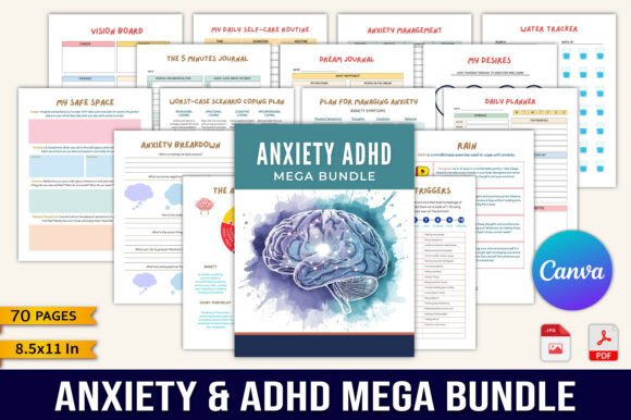 Anxiety ADHD Mega Bundle