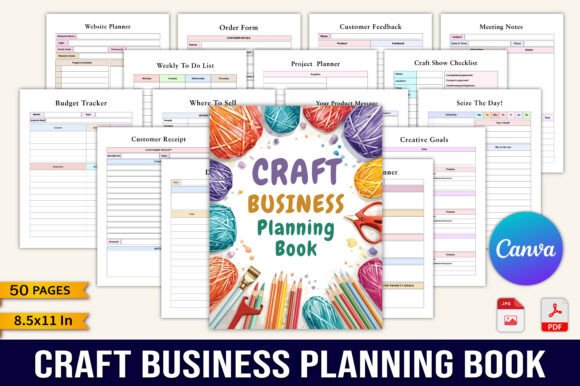 Craft Business Planning Book: Your Practical Roadmap from Creative Passion to Profitable Business