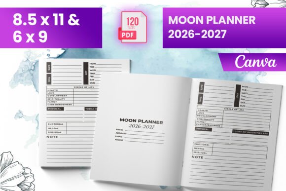 Moon Planner 2026-2027 KDP: A Practical Tool for Everyday Life