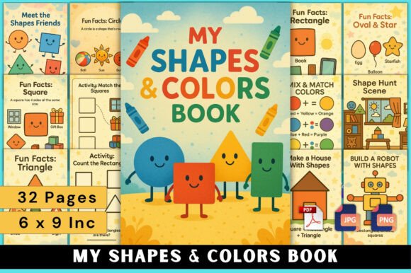 My Shapes Colors Book for Kids: A Gateway to Early Learning Through Play