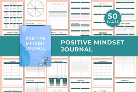 Positive Mindset Journal KDP Interior